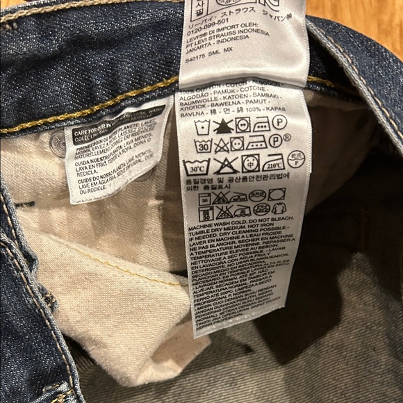 Levi's 514 Straight Denim Jeans Men’s 36x30 - Picture 5 of 6
